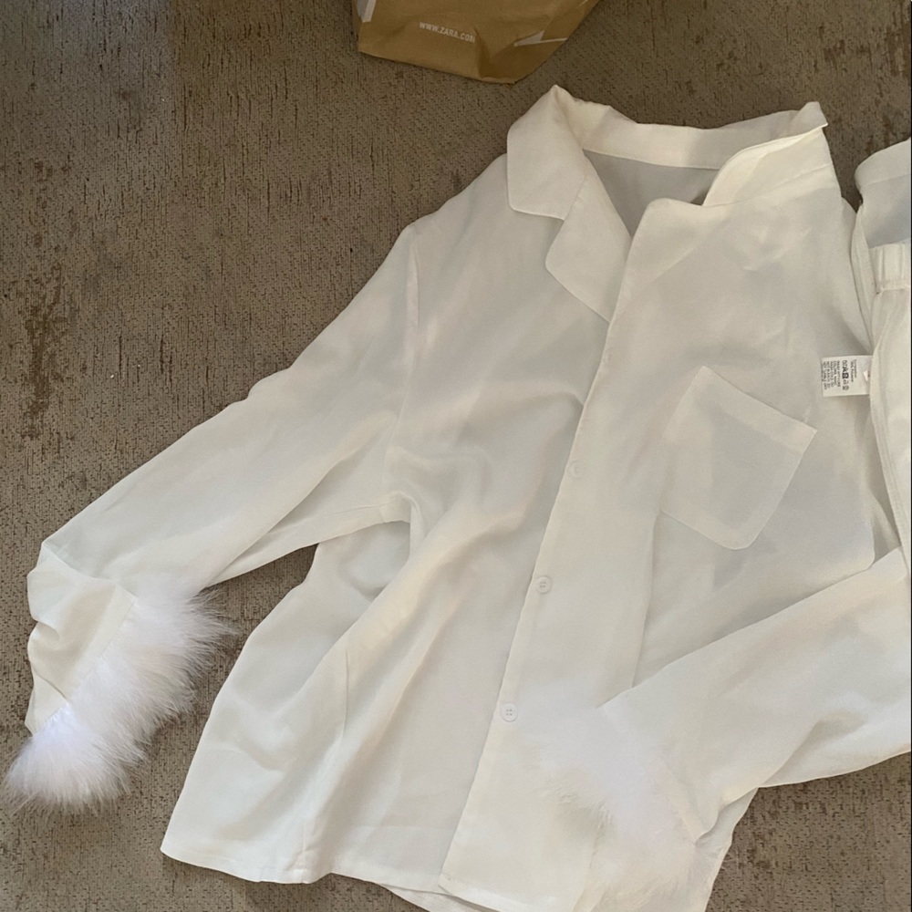White Shein Pajamas